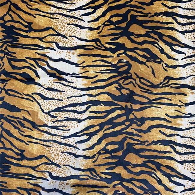 Print plush fabric_副本