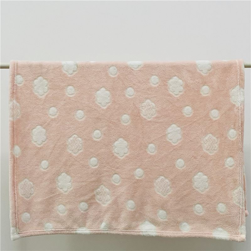 Fleece baby blanket