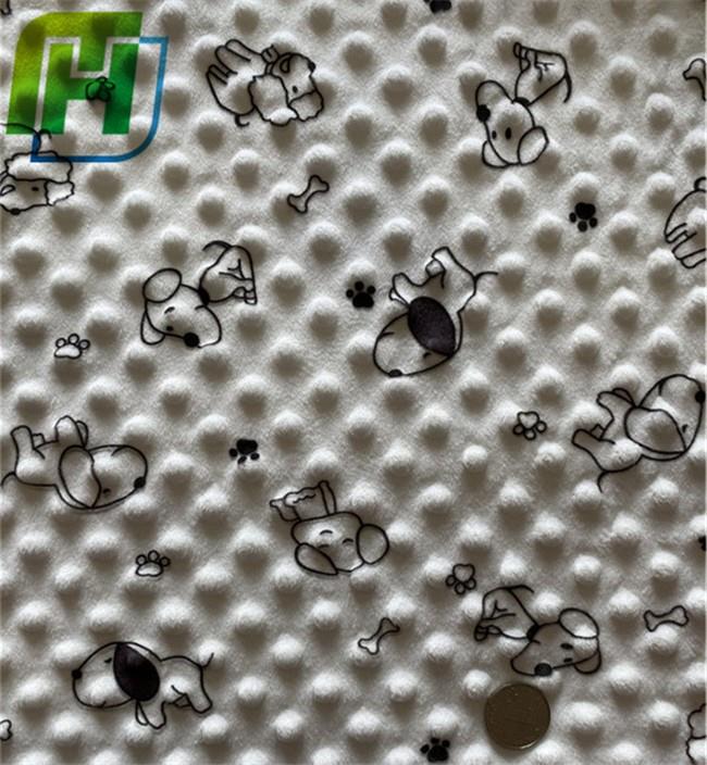 Minky Dot Micro Velboa Fabric