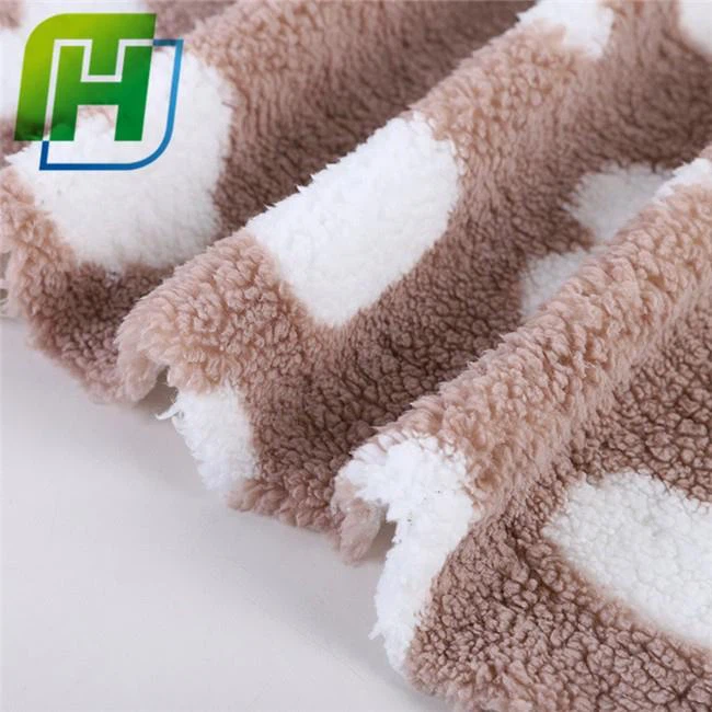 Printed Coral Fleece Fabric