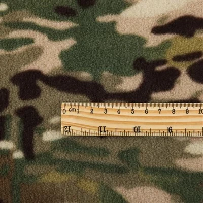 Army Printed Polar Fleece Fabric